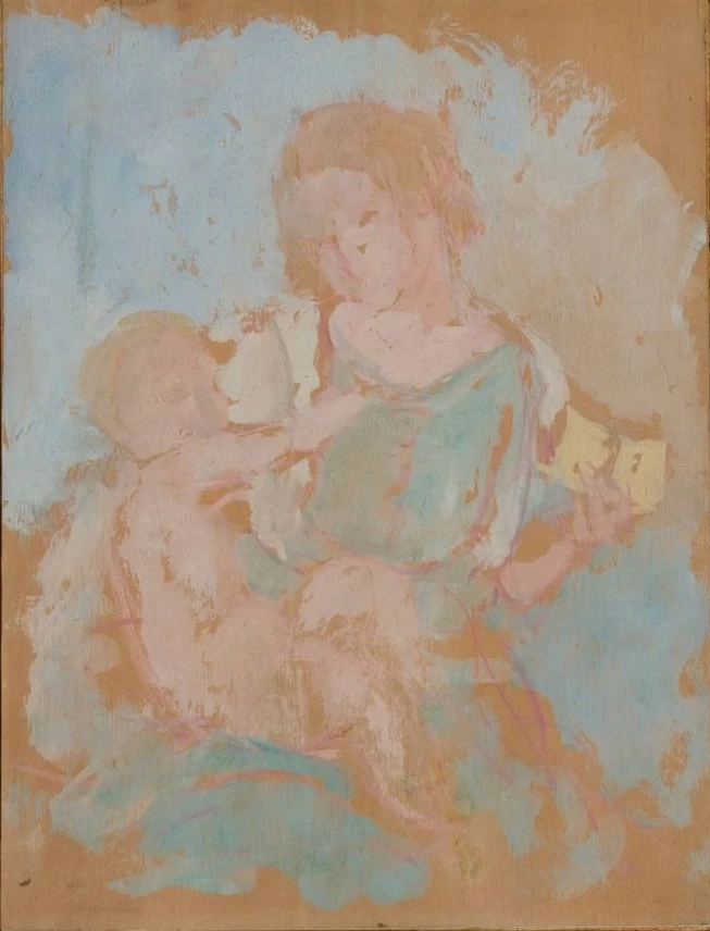 Madonna con bambino alla francese - Palazzo Pellegrini a S. Cecilia, Verona